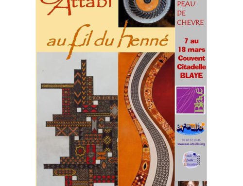 Exposition «Au fil du henné»  organisé par Mairie de Blaye