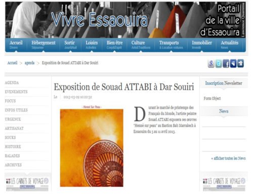 Souad Attabi via Vivre Essaouira