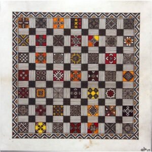 Œuvre d’art Talisman par l'artiste peintre Souad Attabi
