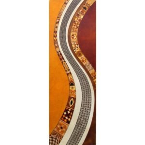Œuvre d’art Rondeurs par l'artiste peintre Souad Attabi