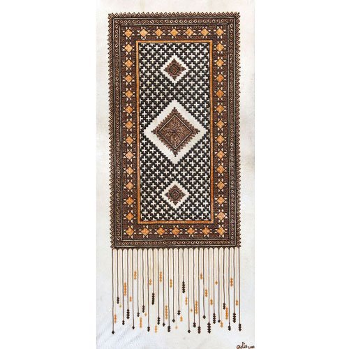 Œuvre d’art Tapis berbère 1 par l'artiste peintre Souad Attabi