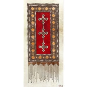 Œuvre d’art Tapis berbère 3 par l'artiste peintre Souad Attabi