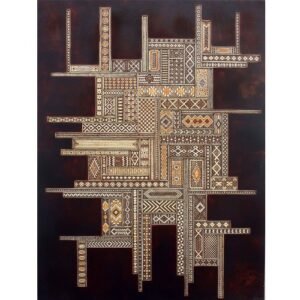 Œuvre d’art Labyrinthe par l'artiste peintre Souad Attabi