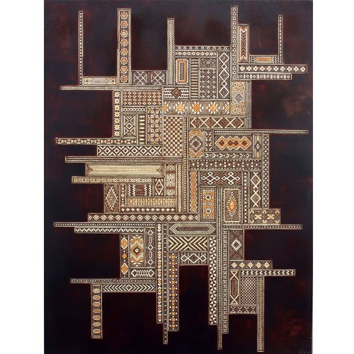 Œuvre d’art Labyrinthe par l'artiste peintre Souad Attabi
